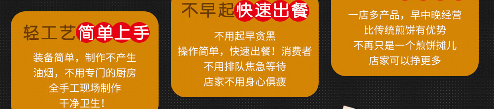 稻米肴新潮派煎饼加盟