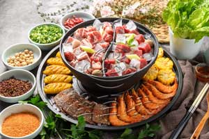 怪百味涮烤一体冰火锅加盟