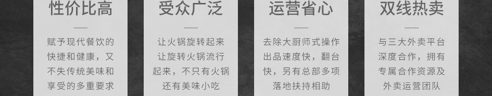 锅炫艺旋转小火锅加盟