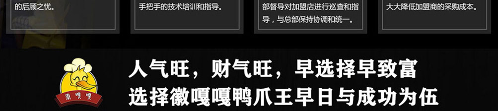 徽嘎嘎鸭爪王加盟