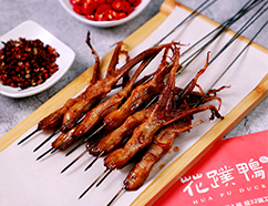 花蹼鸭辣卤鸭汤锅加盟