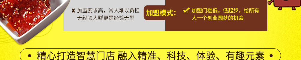 荤小君肉脯加盟