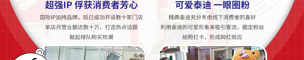精典泰迪奶茶加盟