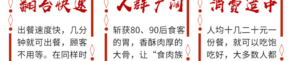 酱骨哥酱骨饭加盟