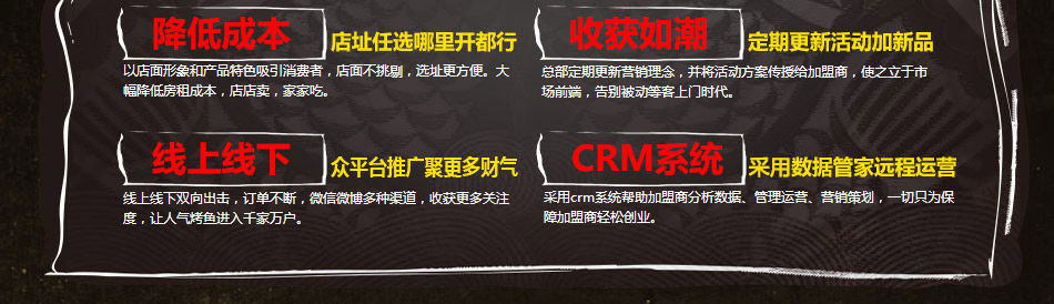 龙潮美式炭火烤鱼加盟