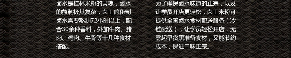 卤王米粉加盟