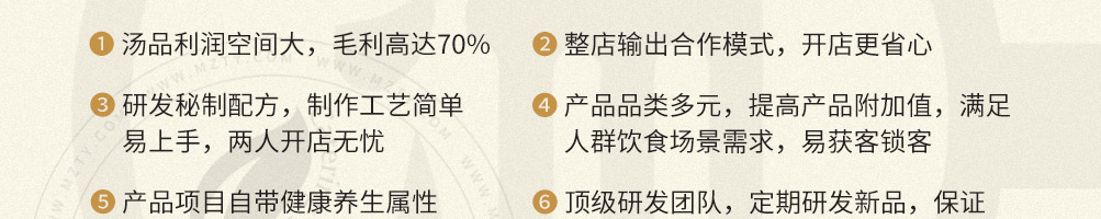 麦麦的汤物所加盟