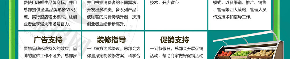 趣鲜生生鲜超市加盟