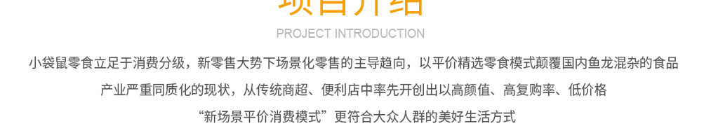 小袋鼠零食加盟