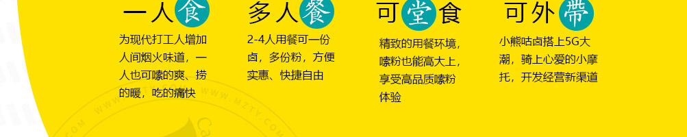 小熊咕卤卤粉加盟